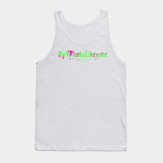 MyVPlooksLike.me - Green/Pink Combo Tank Top by ThePowerOfU